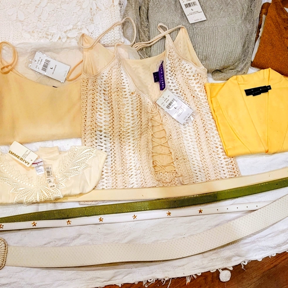 Ralph lauren cashmere sweaters med. And larg.